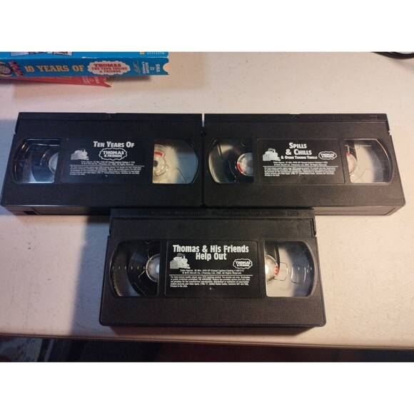 Thomas The Tank Engine Lot Of 3 VHS - George Carlin, Alec Baldwin - Rare - Picture 6 of 6